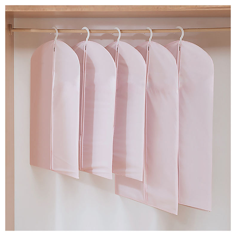 non woven suit cover with hanger loop