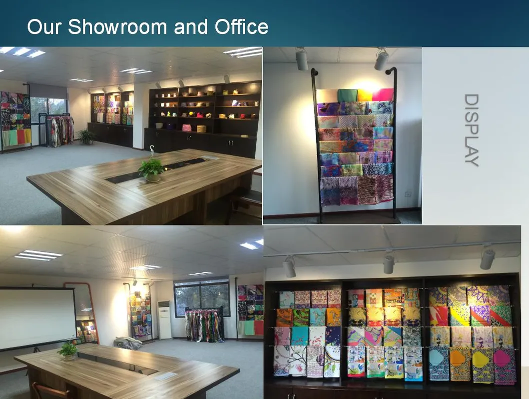 Ladies′ Custom Print High Quality Nature Silk Scarf Bandanas