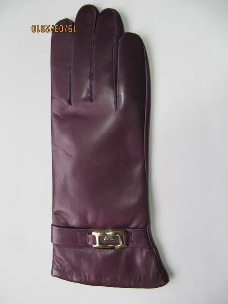 Lady Fashion/Winter/Warm Leather Gloves (JYG-24136)