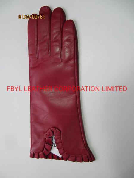 Lady Fashion/Winter/Warm Leather Gloves (JYG- 24136 )