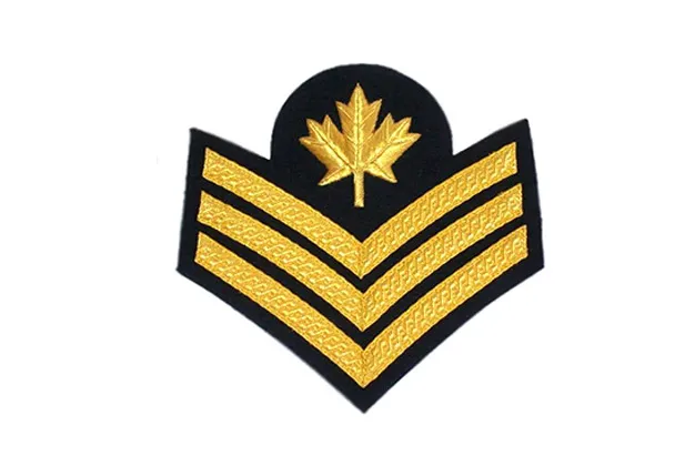 Laser Cut Custom Indian Embroidery Shoulder Knot/Patch/Epaulet
