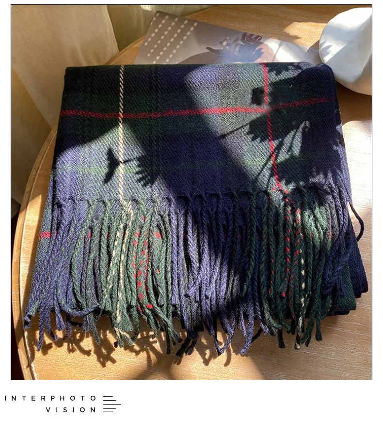 Luxury Brand Design Men Women Scarf Foulard Scarves Winter Warm Neckerchief Shawls Wraps