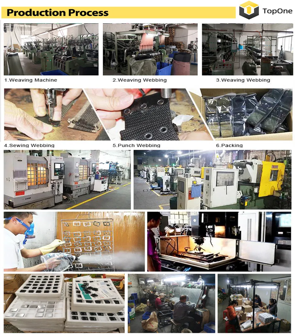 Men′s Stylish Luxury Owl Alloy Automatic Tactical Casual Nylon Waist Belt