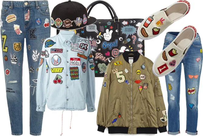 Mixed Emoji Embroidered Patch for Clothes Jacket Jeans Children Patches Stripes Stickers for Garment Accessories