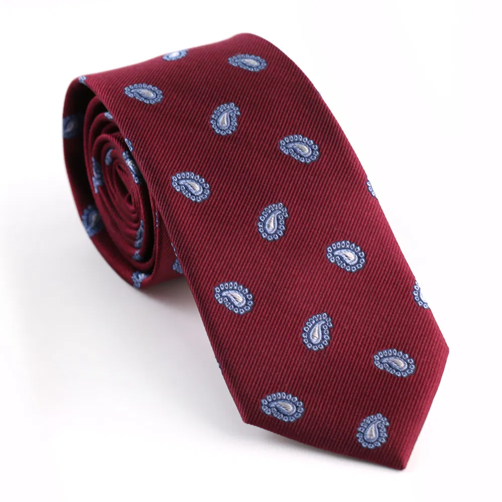 New Design Polyester Woven Necktie (50026-10)