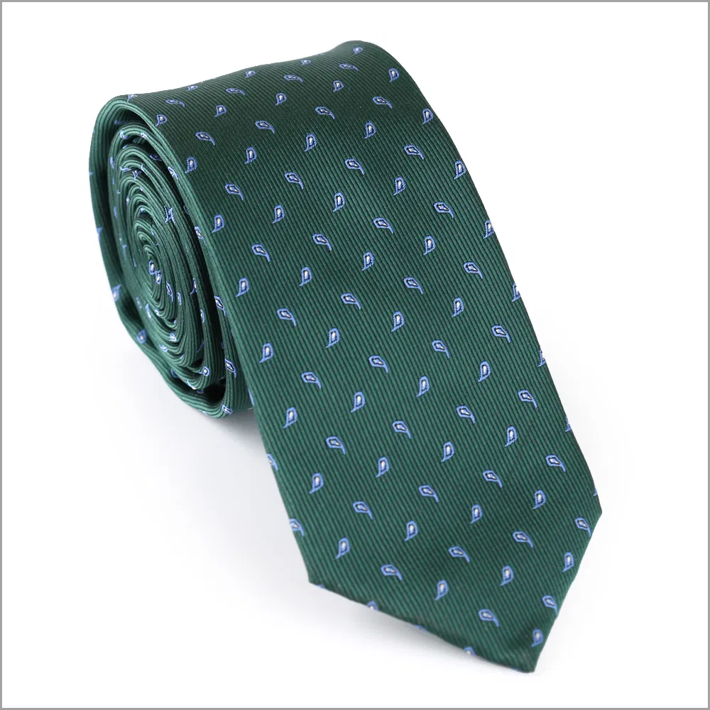 New Design Polyester Woven Necktie (50026-5)