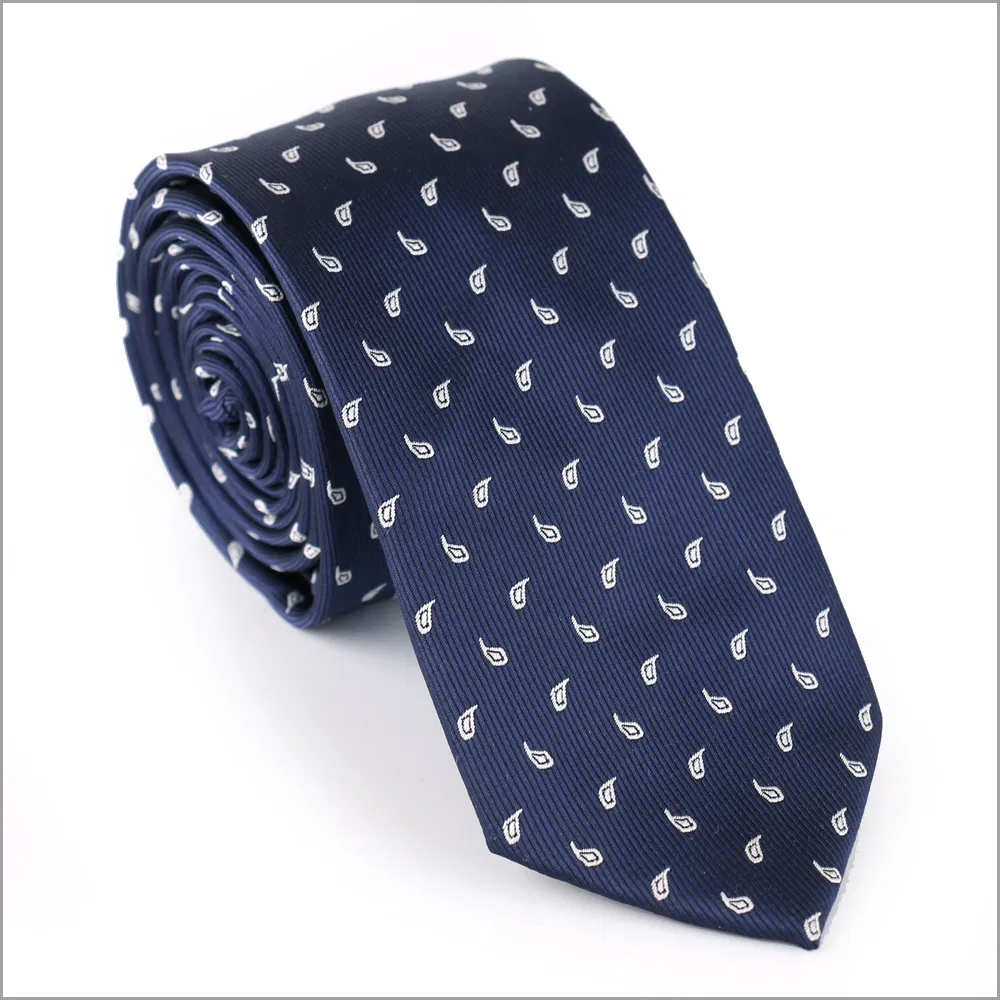 New Design Polyester Woven Necktie (50026-5)