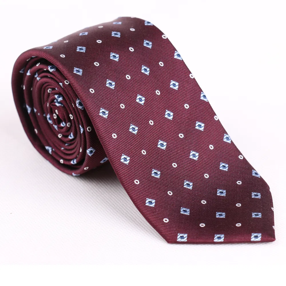 New Design Polyester Woven Necktie (50026-7)