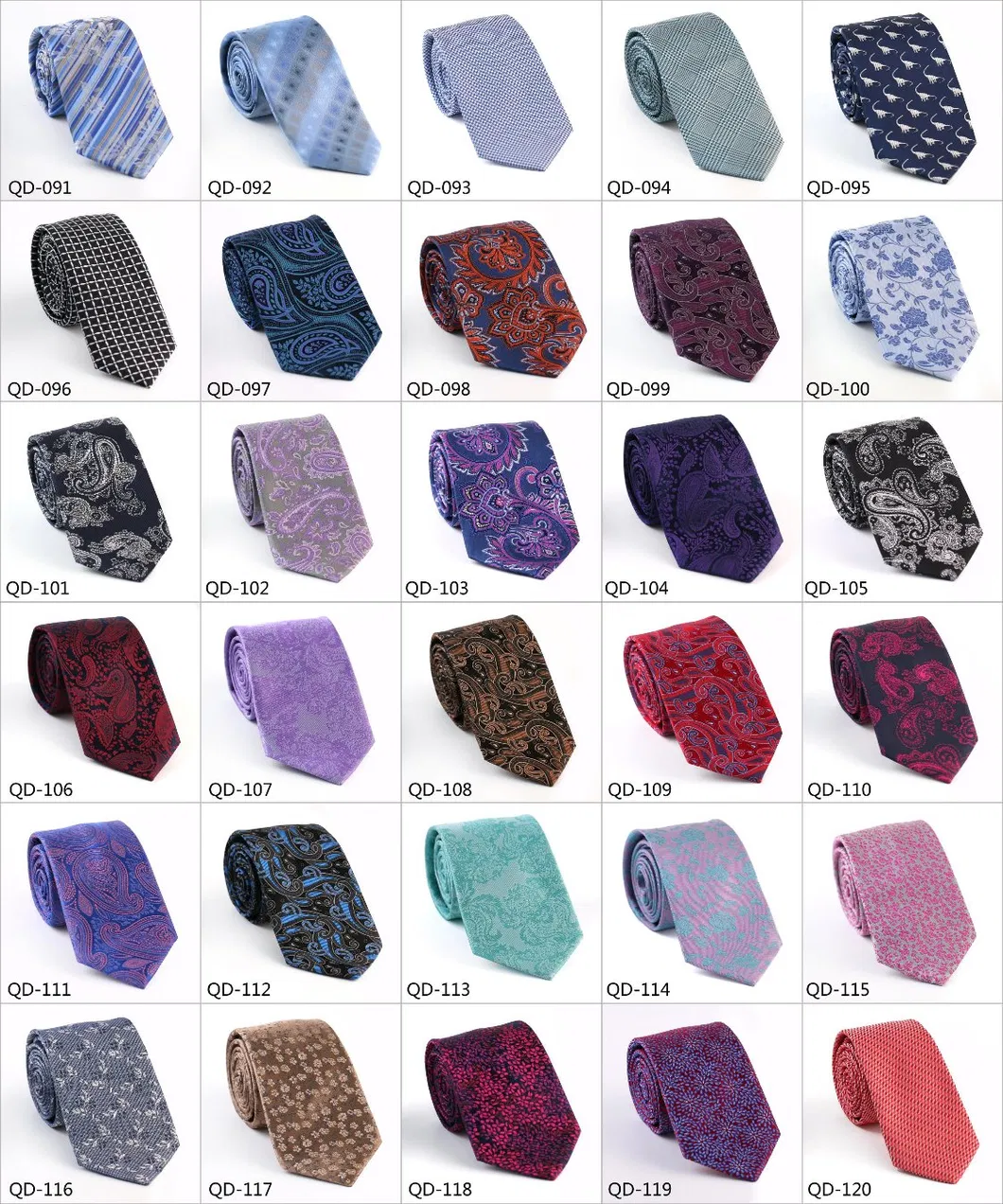New Design Polyester Woven Necktie (50026-7)