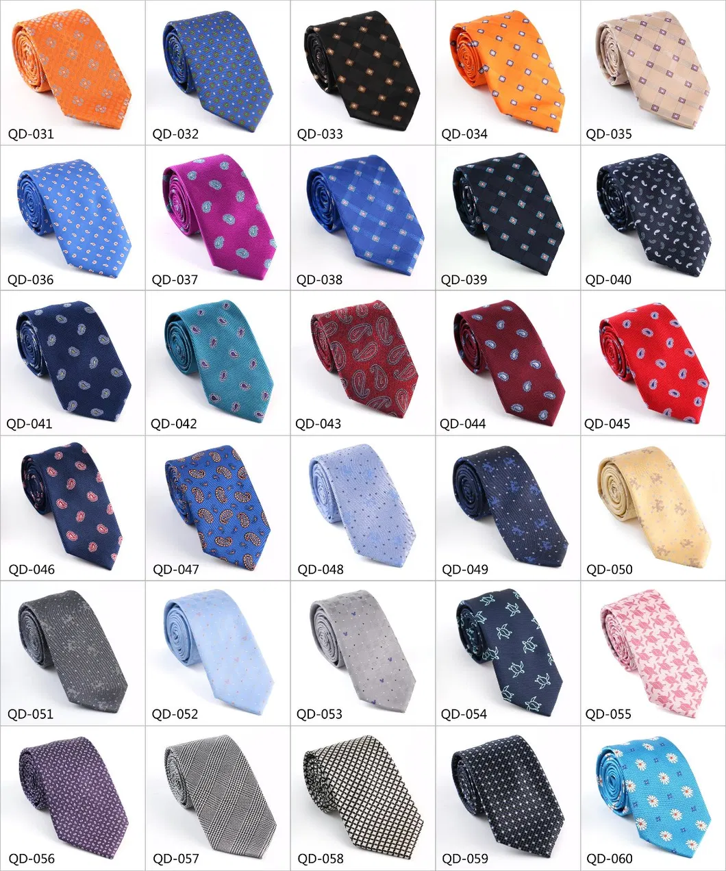 New Design Polyester Woven Necktie (50026-7)