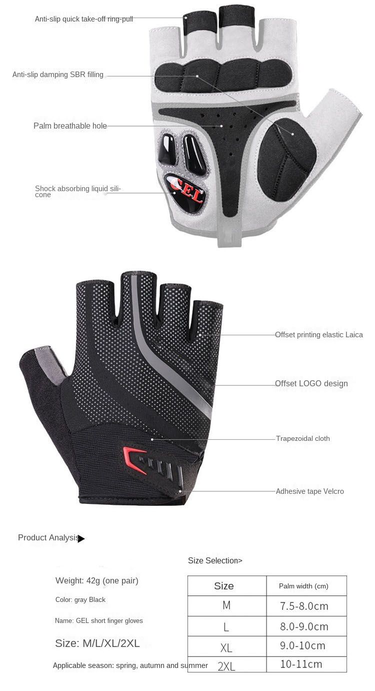 Newest Custom High Quality Motorbike Gloves Touch Screen Full Finger Motorbike Gloves Use for Men