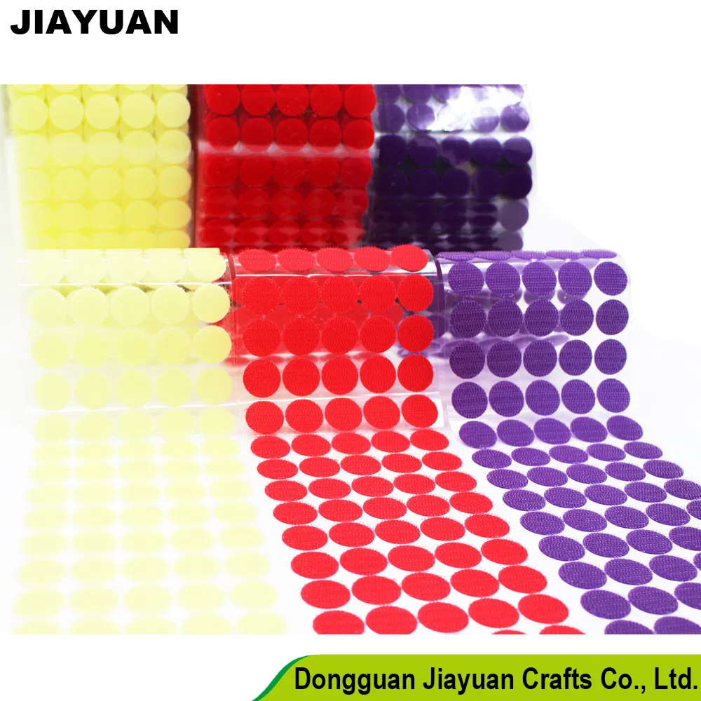 Nylon Carpet Mark Velcro Fastener Educational Puzzle Circular Positioning Mark Velcro