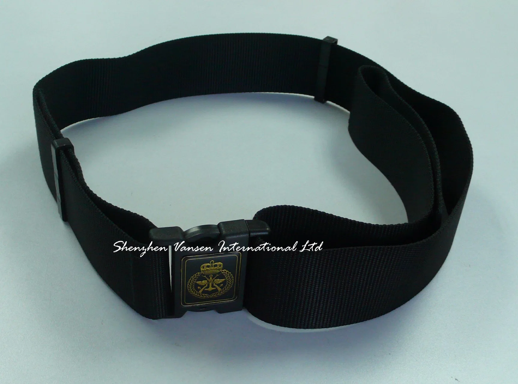 Nylon Fabric Military Belt with Plastic Buckle for Men
