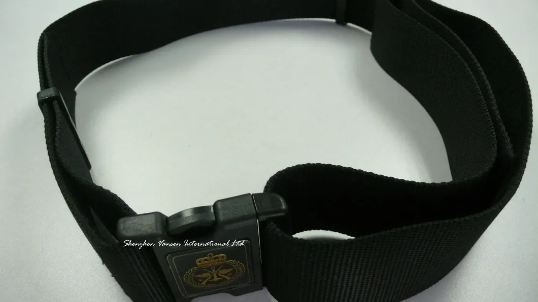 Nylon Fabric Military Belt with Plastic Buckle for Men