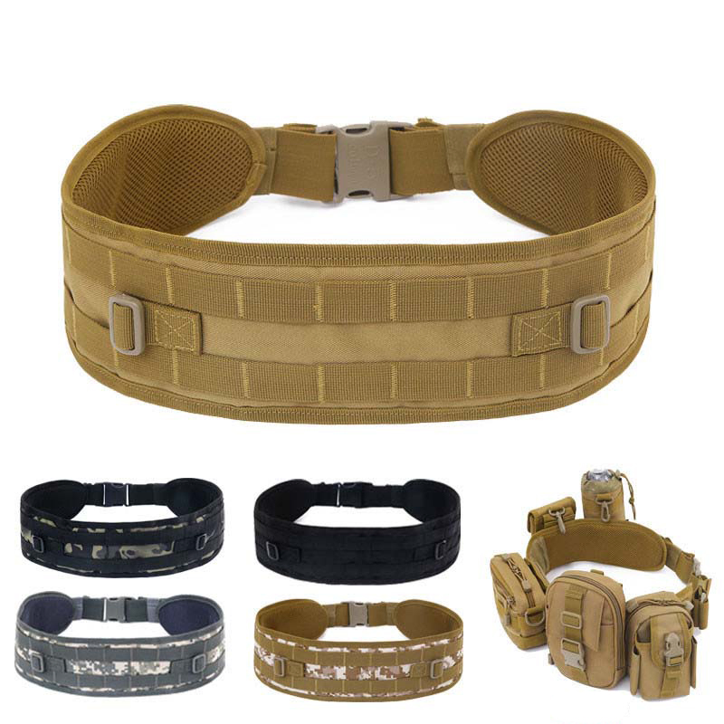 Outdoor Tactical Belt CS Belt Military Fan′ S Wide Belt Army Waistband Cp Camo