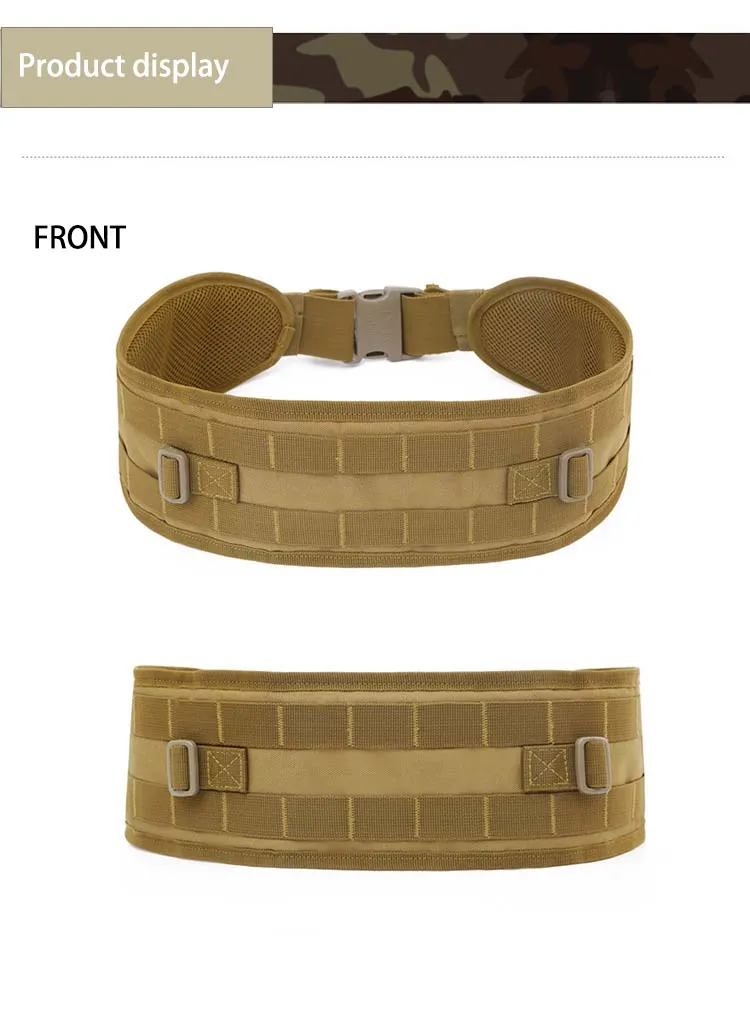 Outdoor Tactical Belt CS Belt Military Fan′ S Wide Belt Army Waistband Cp Camo