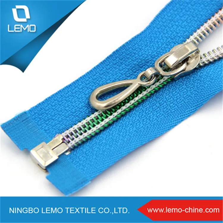 Over 15 Years Experience Custom Colorful Teeth Nylon Zipper