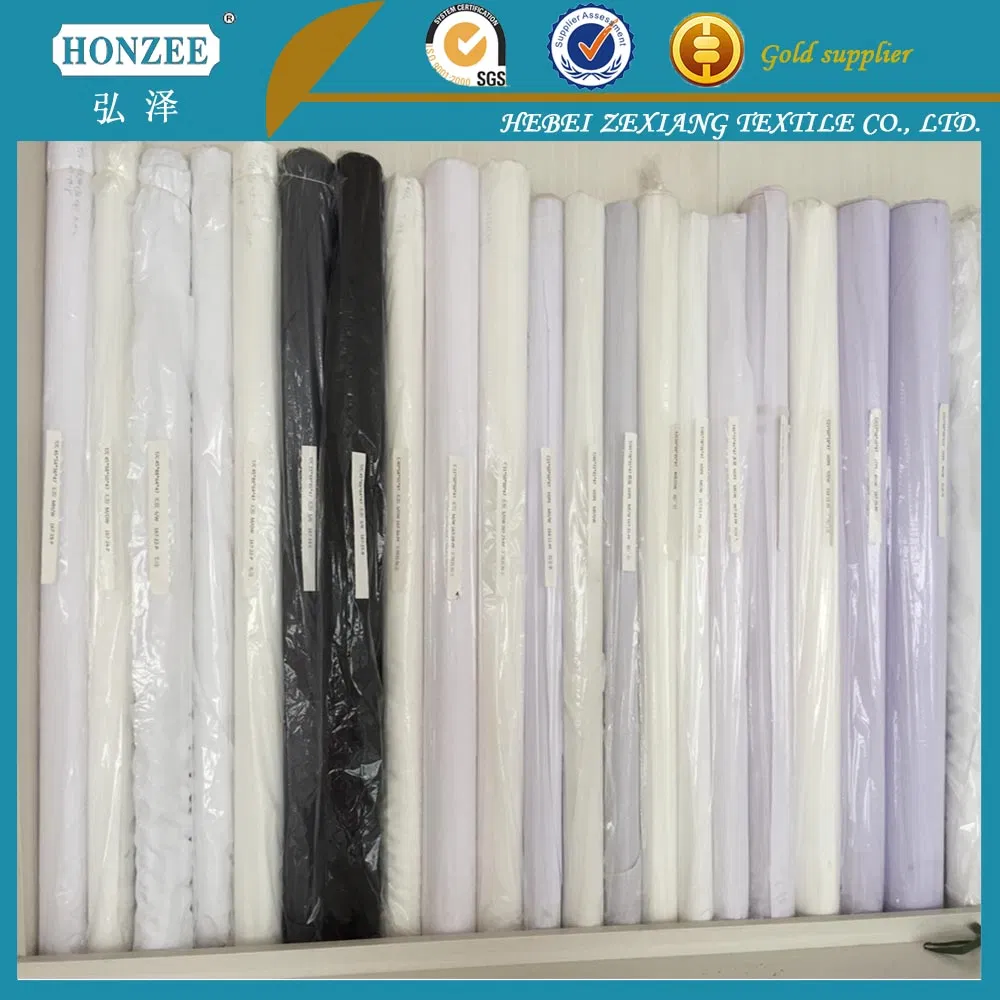 Plain Woven Garment Fabric with Coating