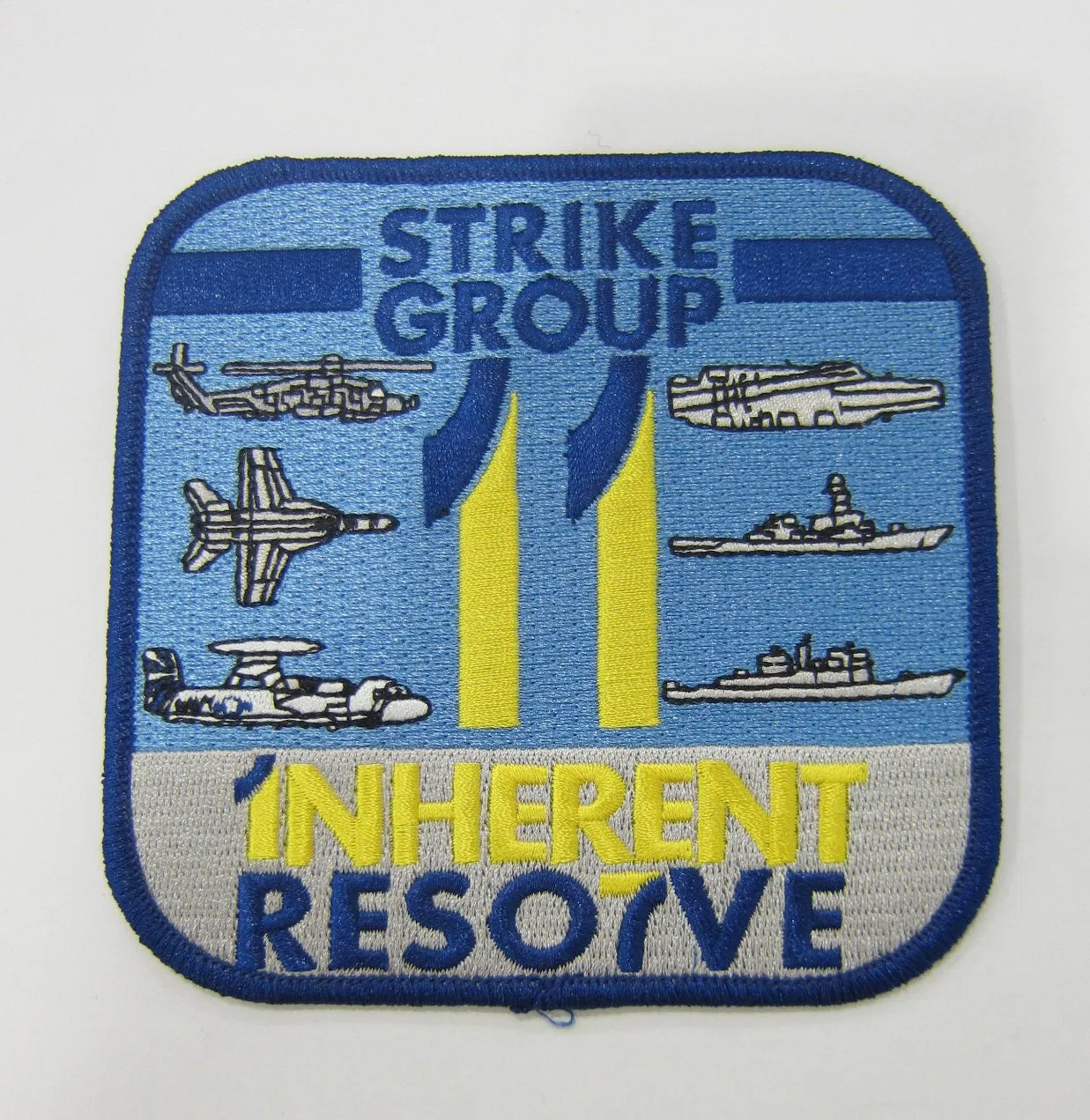 Professional Custom Embroidery Cool Animal Patch Patchs for Clotheswoven Souvenir Skull Embroidered Patches Isa Air Base Badge (23)