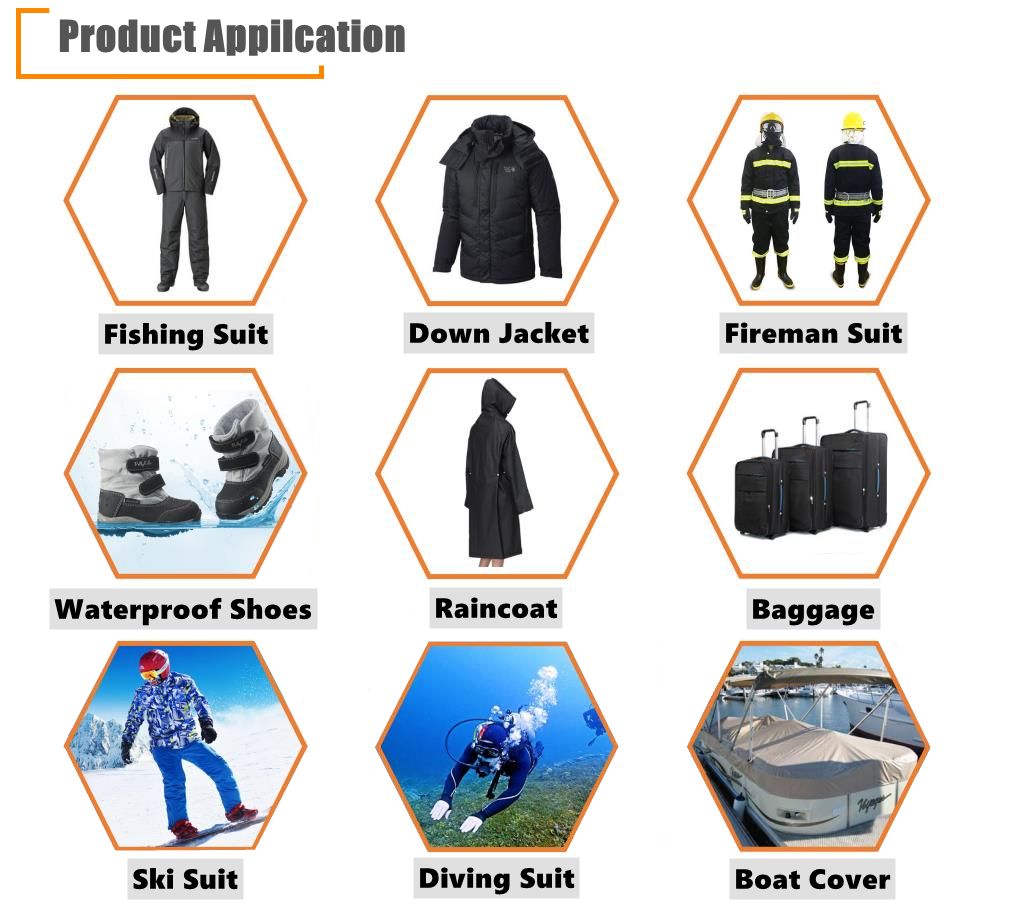 Reversed Zipper Waterproof PVC PU Coat Plastic Silder