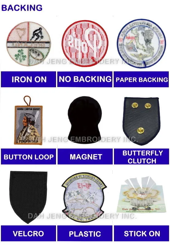 Sew on Sheriff-Style Embroidery Patch for Uniform