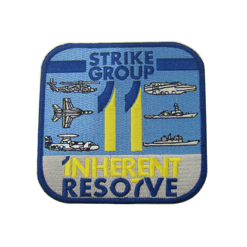 Snake Adhesive Back Embroidered Patch Sticker Skull Puff Bangkok Aviation Number Iron Nasa on School Logo Textile Embroidery Label