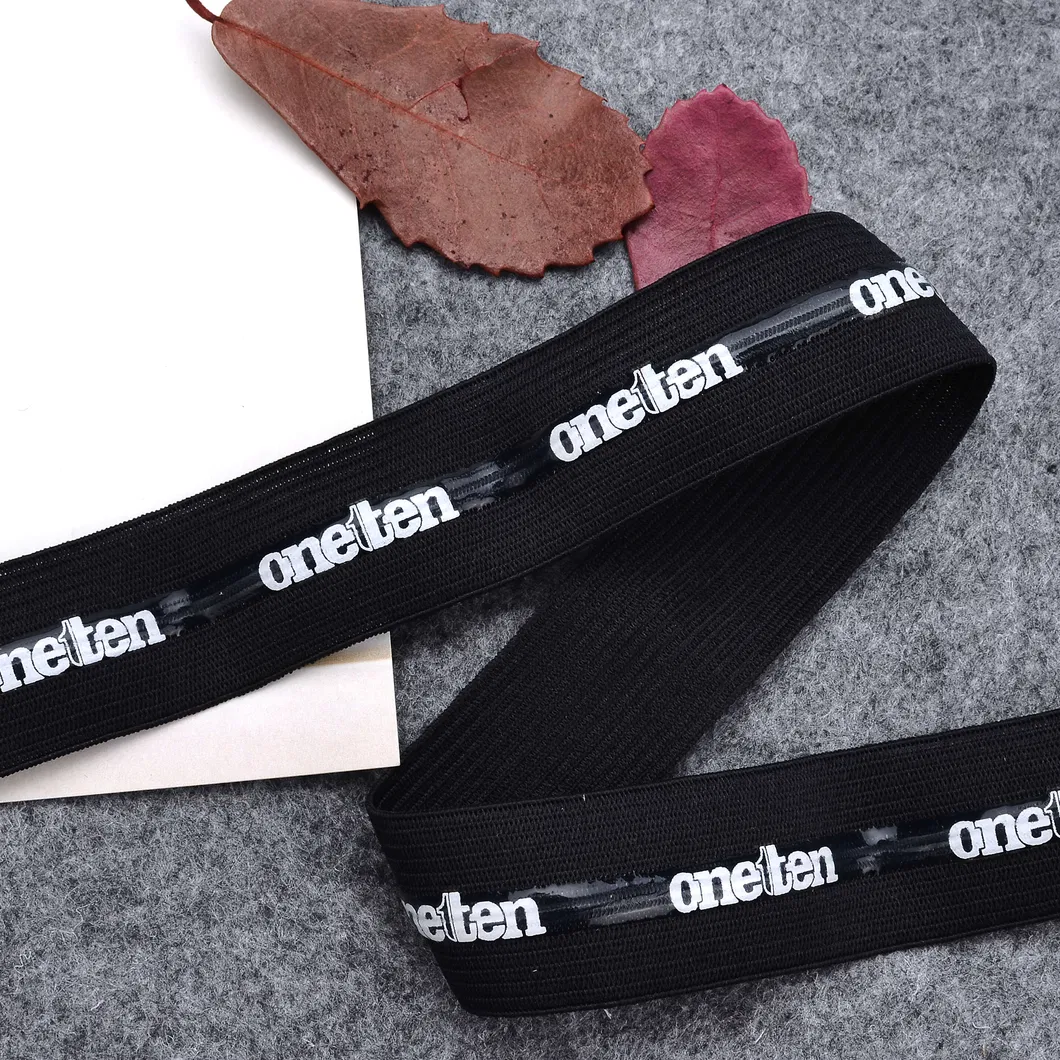 Soft High Tenacity Garment Reusable Woven Jacquard Elastic Band/ Webbing for Underwear