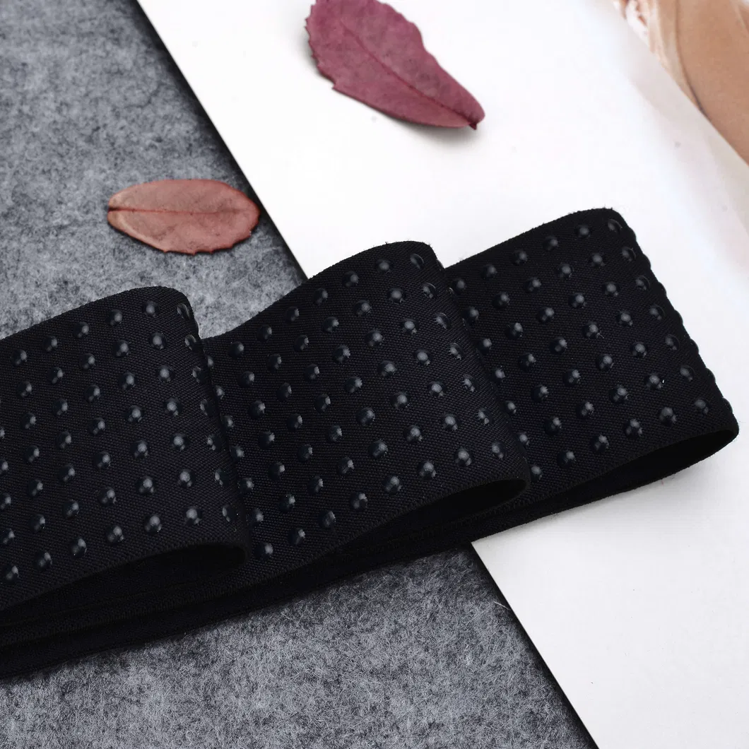 Soft High Tenacity Garment Reusable Woven Jacquard Elastic Band/ Webbing for Underwear