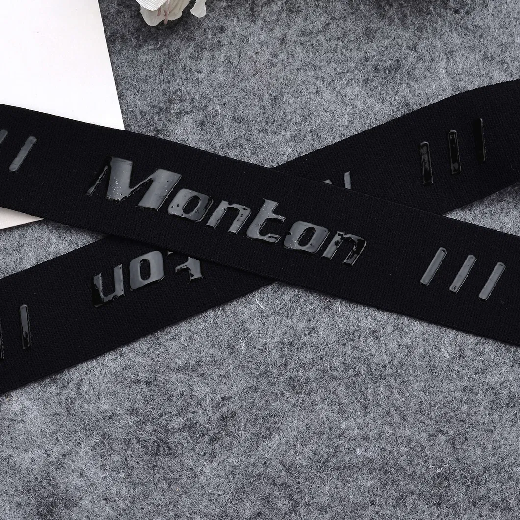 Soft High Tenacity Garment Reusable Woven Jacquard Elastic Band/ Webbing for Underwear