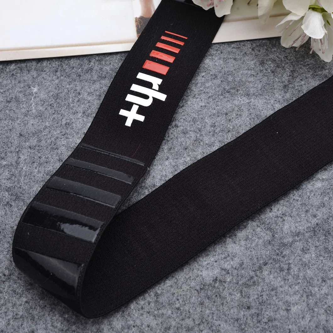 Soft High Tenacity Garment Reusable Woven Jacquard Elastic Band/ Webbing for Underwear