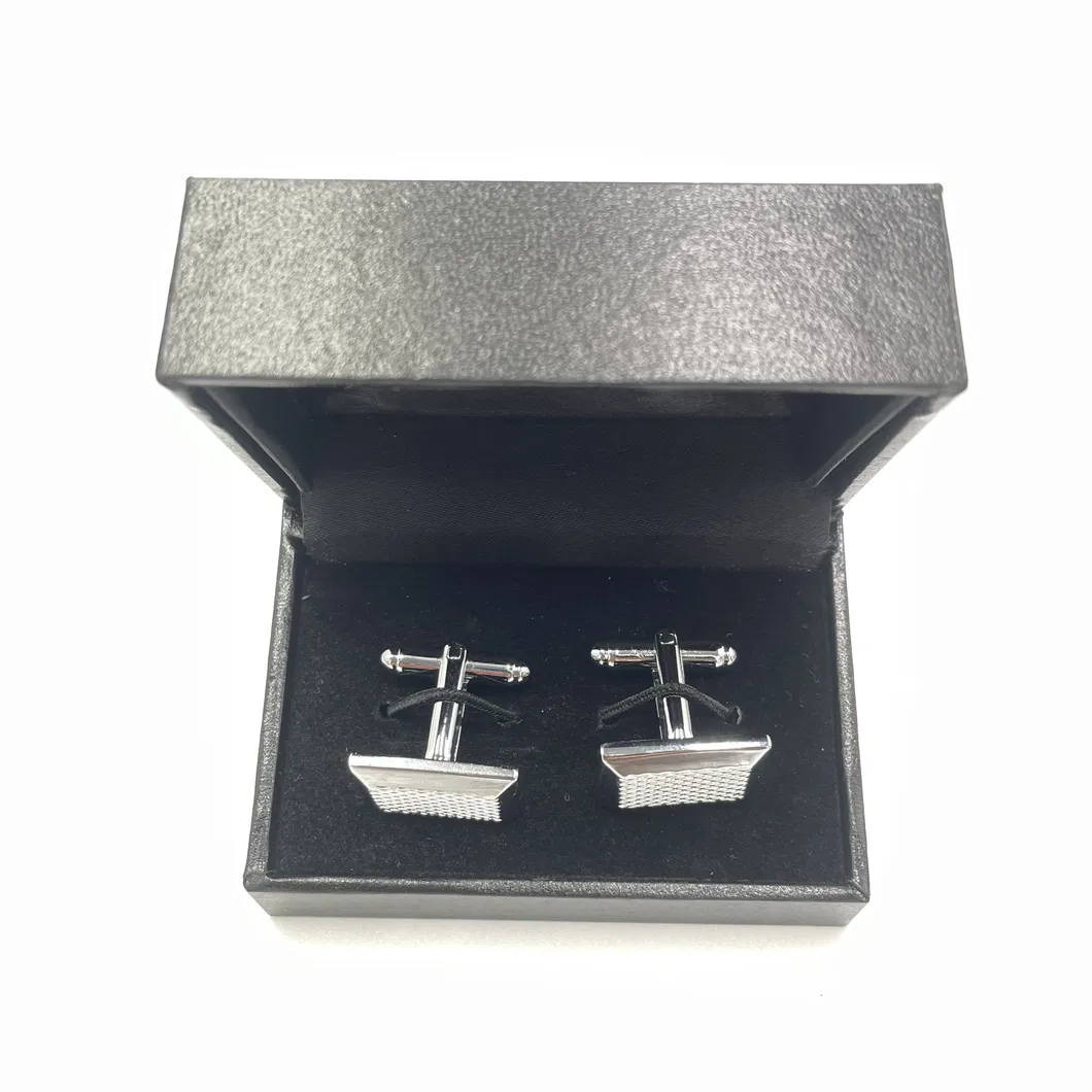 Stock Men Metal Brass Plain Skinny Custom Cufflink/Cuff Link Manufacturer
