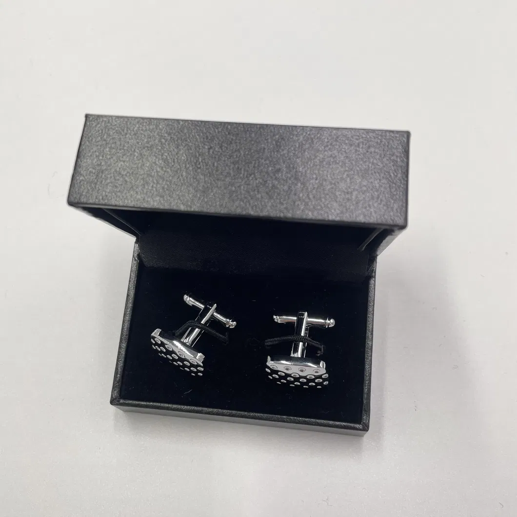 Stock Men Metal Brass Plain Skinny Custom Cufflink/Cuff Link Manufacturer