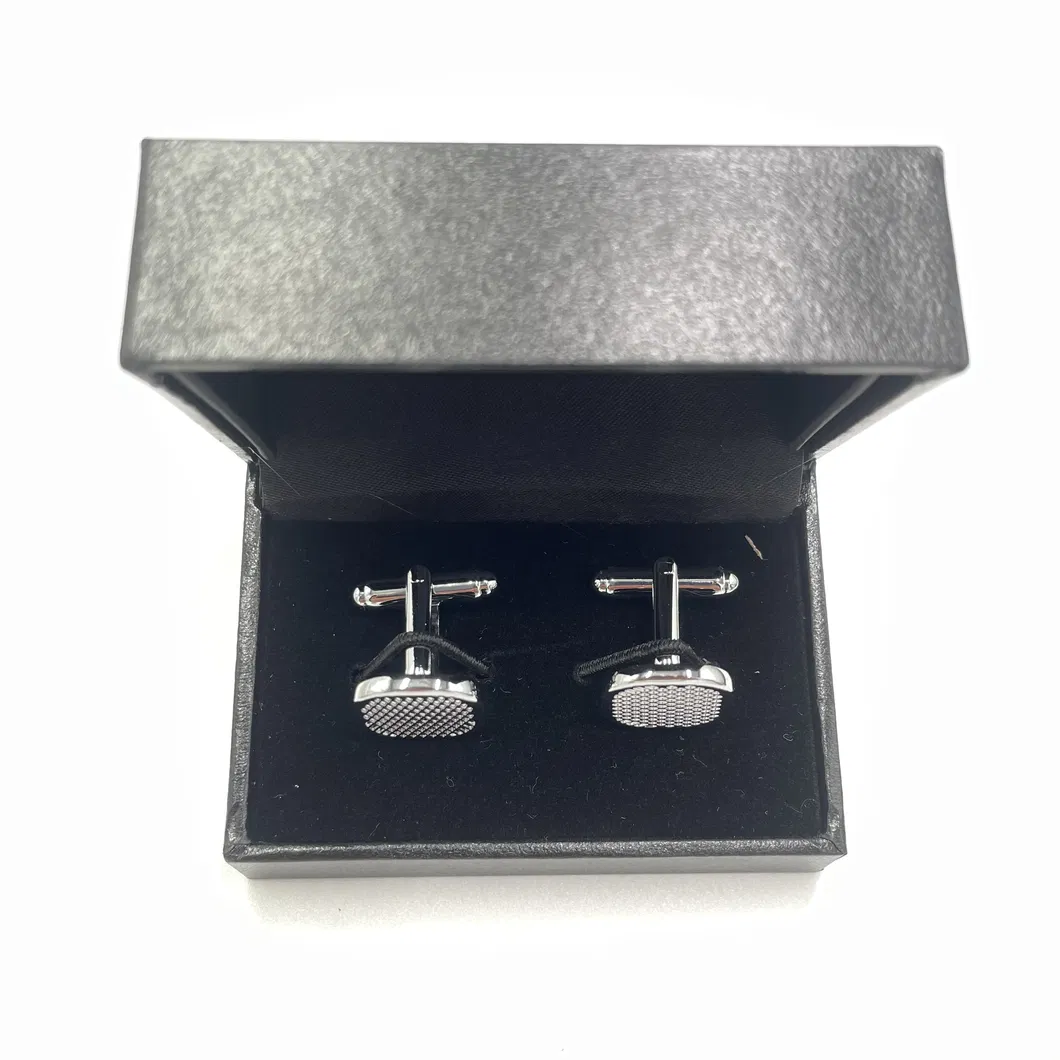 Stock Men Metal Brass Plain Skinny Custom Cufflink/Cuff Link Manufacturer