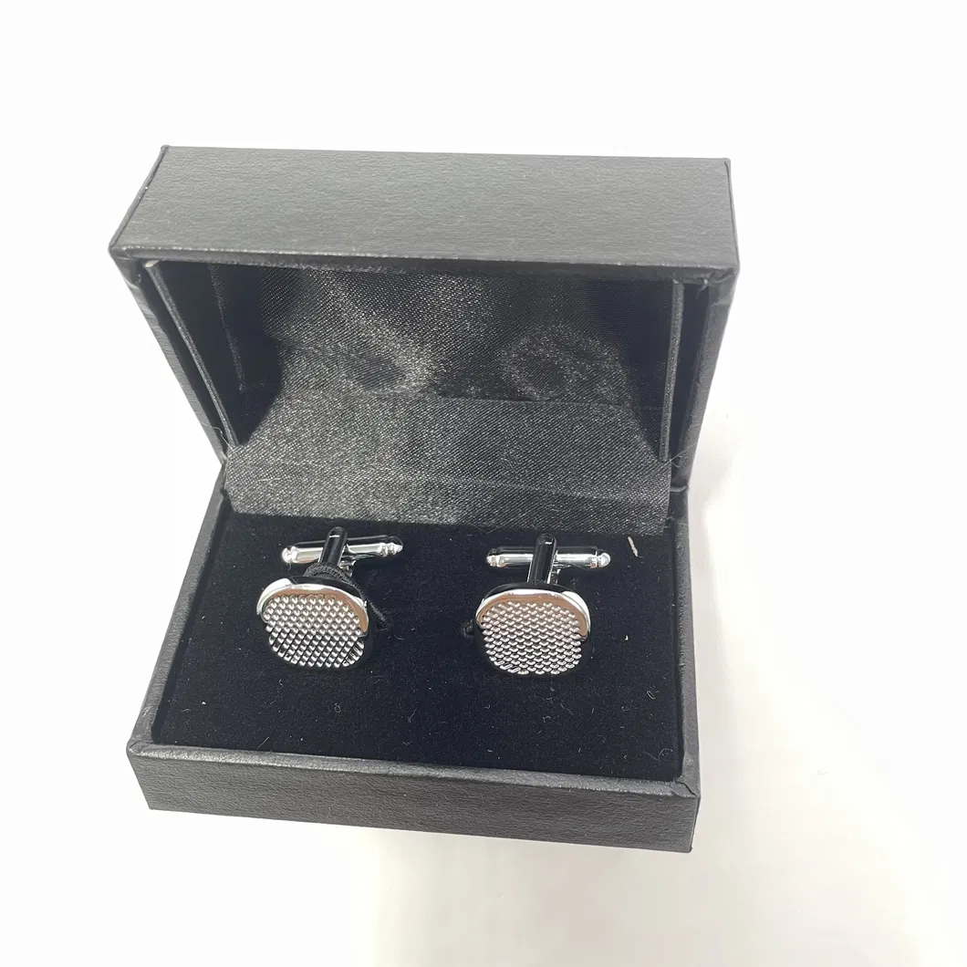 Stock Men Metal Brass Plain Skinny Custom Cufflink/Cuff Link Manufacturer