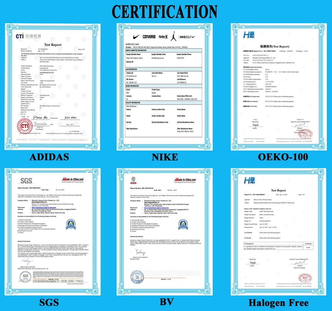 Strong Holding Power White Self Adhesive Hook and Loop Dots