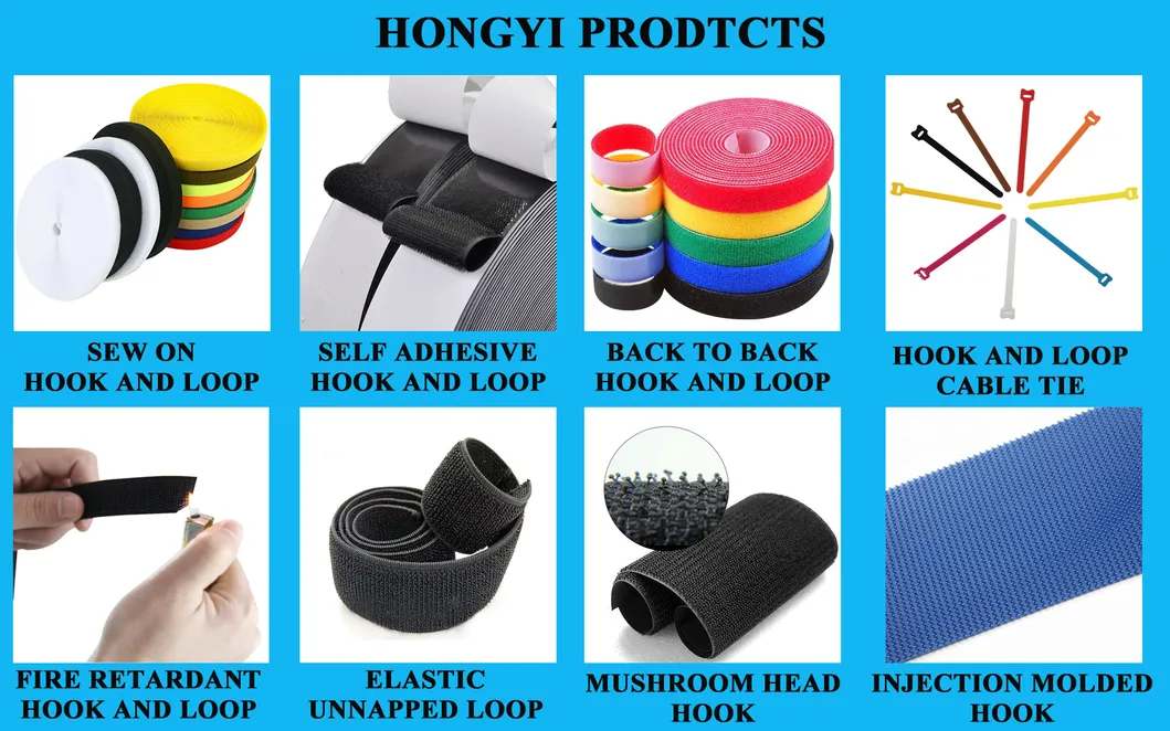 Strong Holding Power White Self Adhesive Hook and Loop Dots