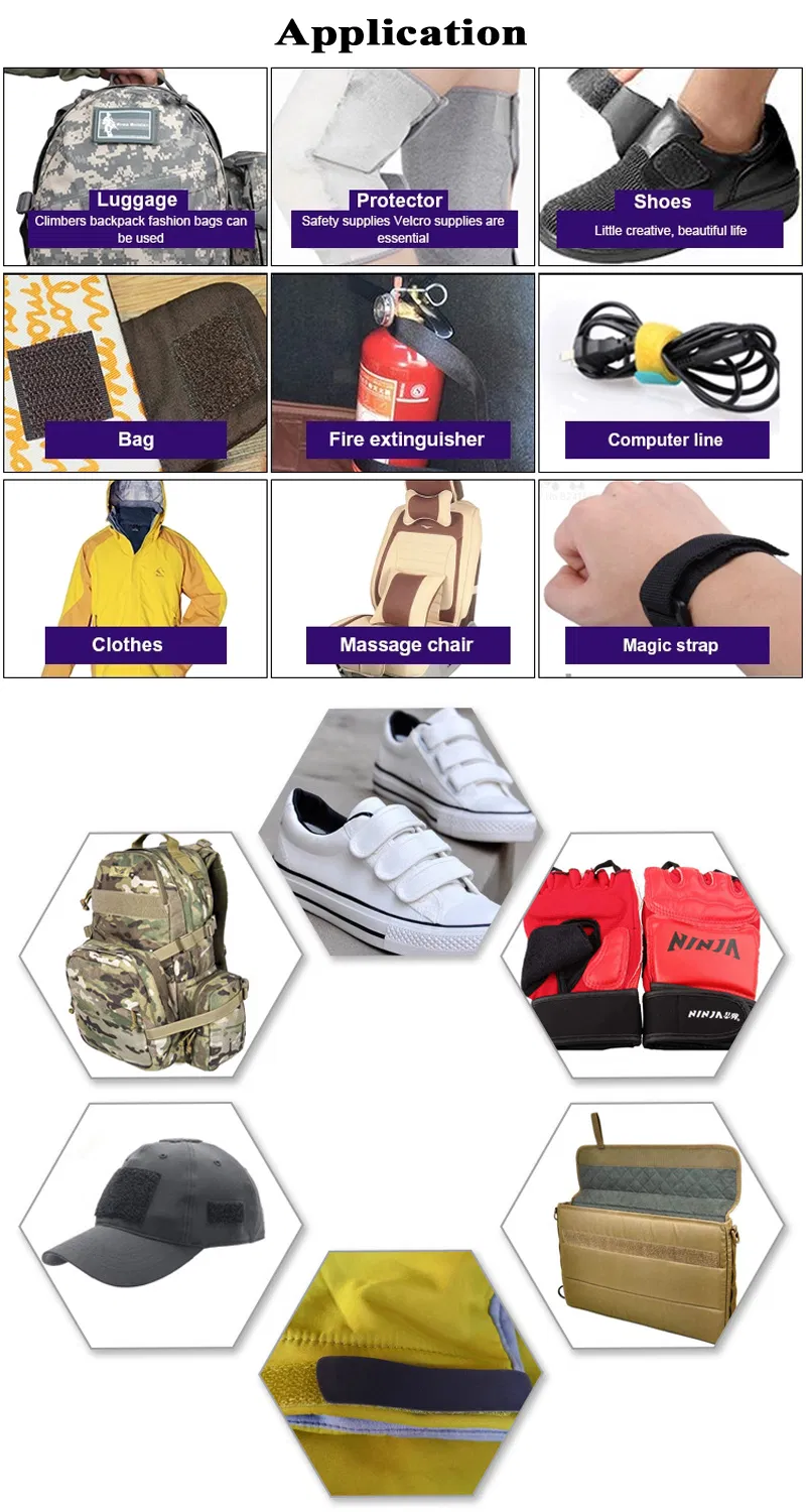 Strong Holding Power White Self Adhesive Hook and Loop Dots