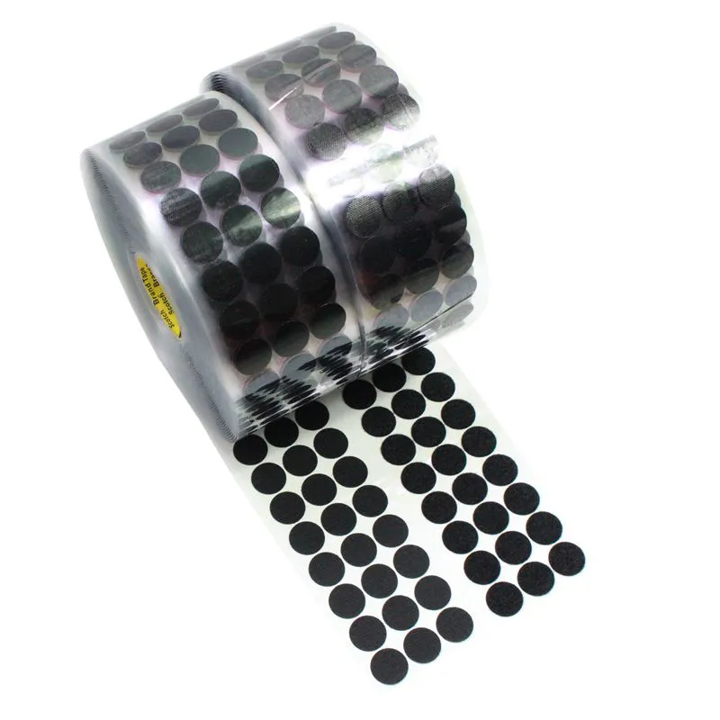 Strong Holding Power White Self Adhesive Hook and Loop Dots