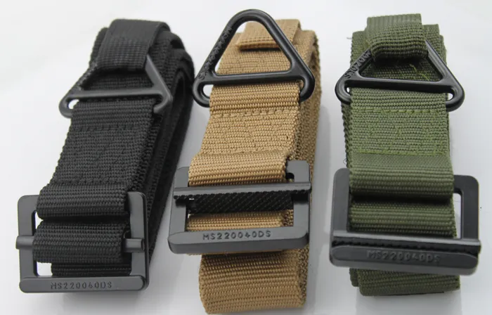 Tactical Army Military Outdoor Sports Belt Canvas Belt Metal Belt
