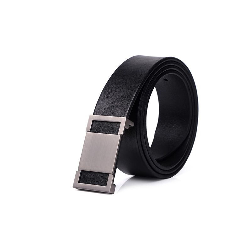 Top Quality Men's Cowhide Belts with Press Buckles