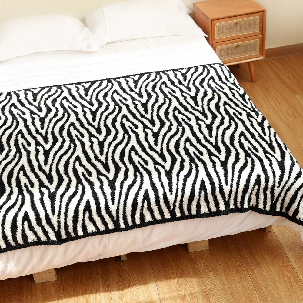 Warm Soft Lovers Couples Designer Luxury Fashion Big Blanket Zebra Houndstooth Scarves Ladies Shawl Women′s Nice Accessories Scarf