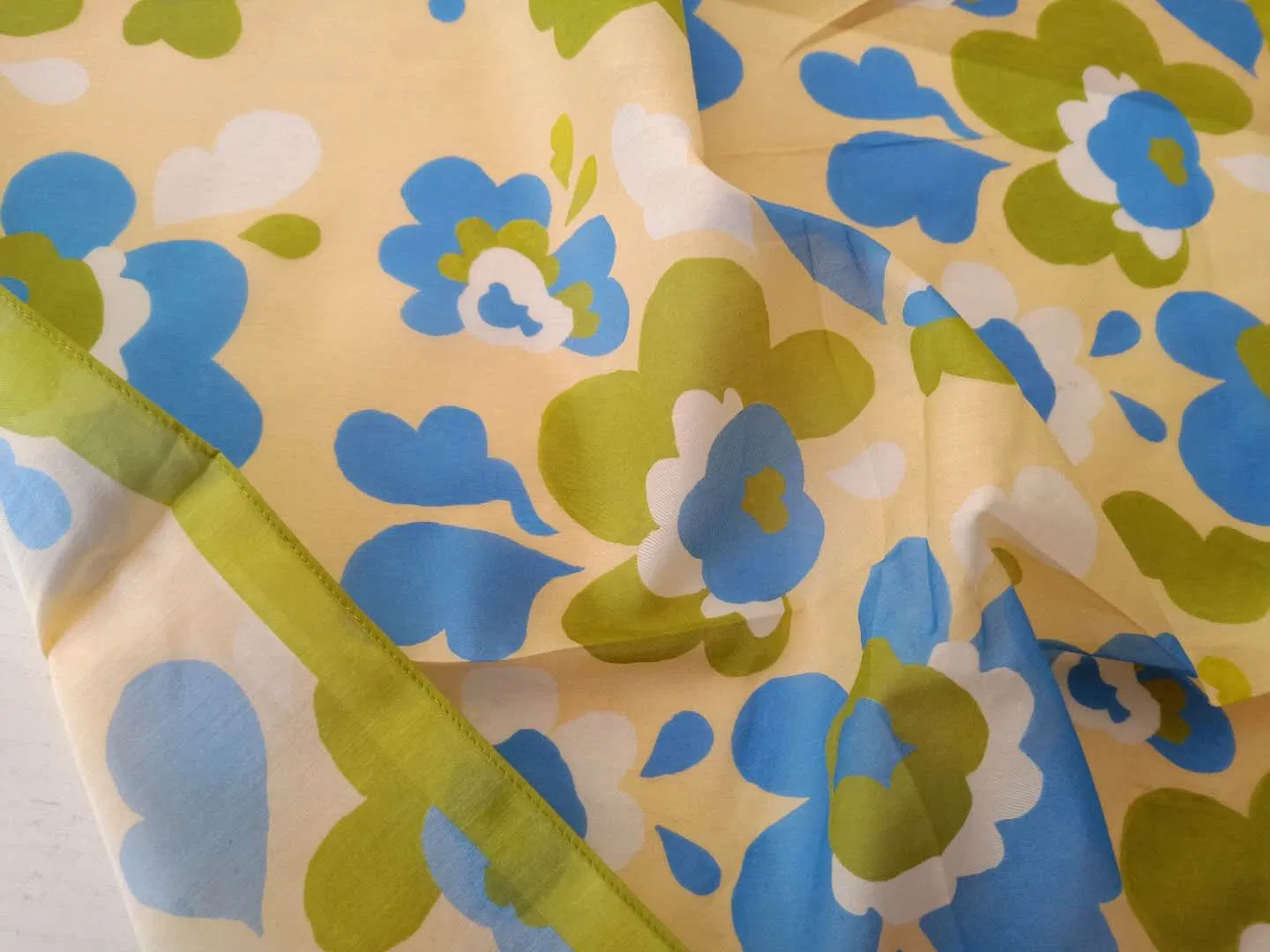 Wholesale Custom Print Own Design Silk Cotton Bandana