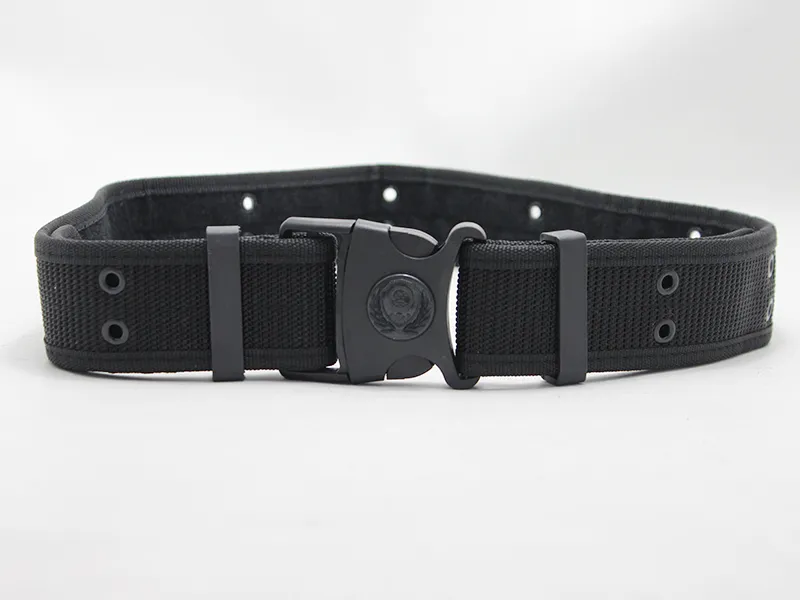 Wholesale Fashion Style Black Nylon Webbing Belt 50-19346