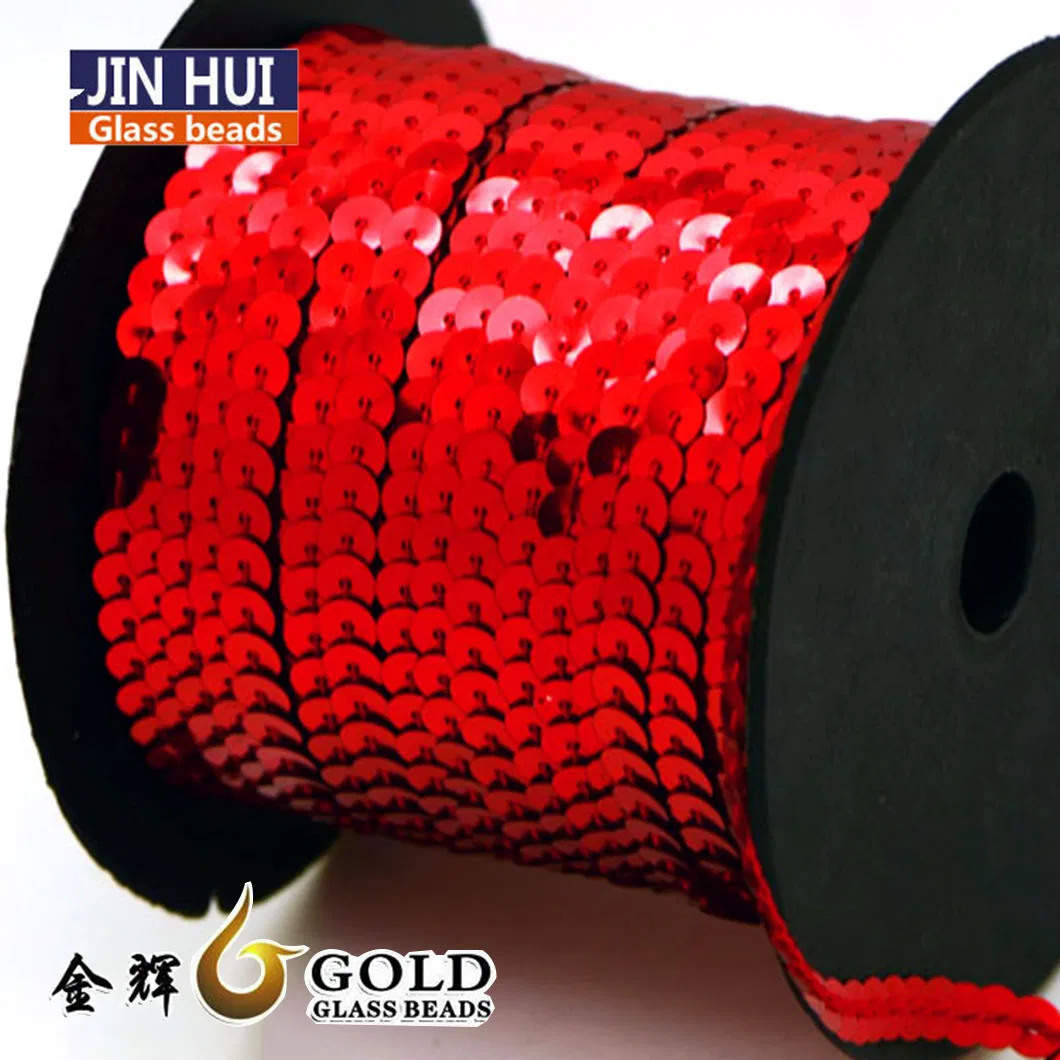 Whotelsale Pet &PVC Spangle Sequin Roll Trim