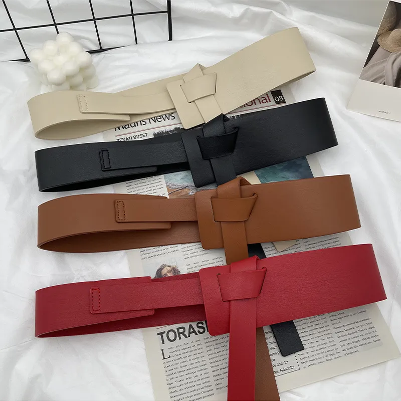 Woman Coat Suit Sweater Belt Decoration PU Leather Material New Design Fashion Wholesale Belt Bl-3017