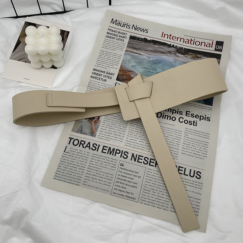Woman Coat Suit Sweater Belt Decoration PU Leather Material New Design Fashion Wholesale Belt Bl-3017