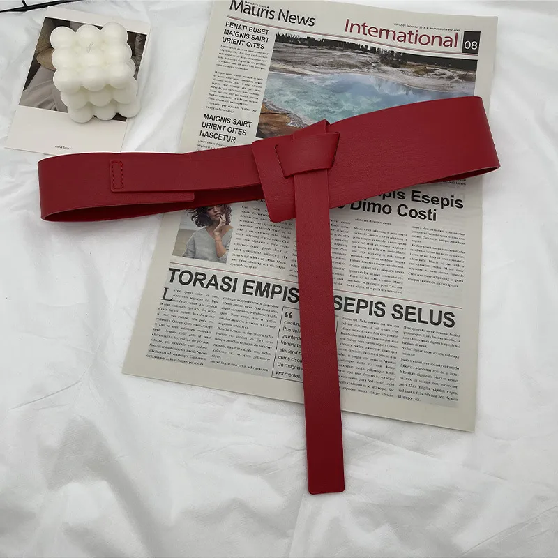 Woman Coat Suit Sweater Belt Decoration PU Leather Material New Design Fashion Wholesale Belt Bl-3017