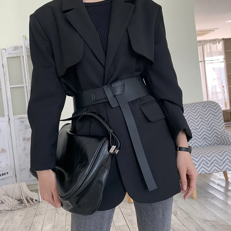 Woman Coat Suit Sweater Belt Decoration PU Leather Material New Design Fashion Wholesale Belt Bl-3017