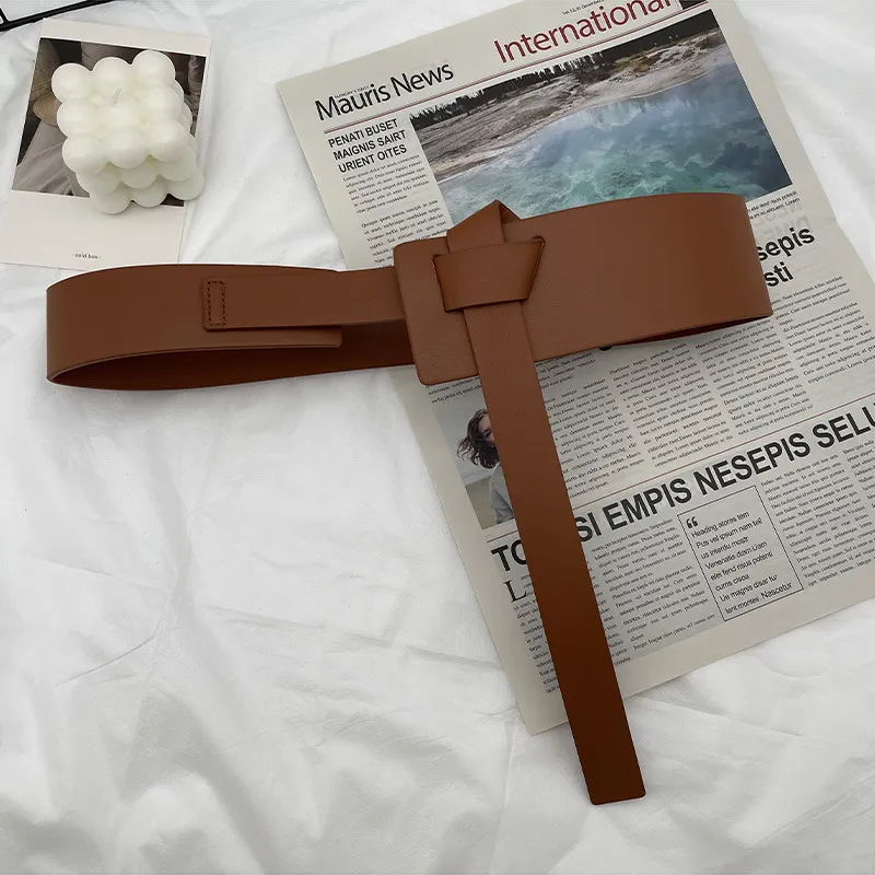 Woman Coat Suit Sweater Belt Decoration PU Leather Material New Design Fashion Wholesale Belt Bl-3017