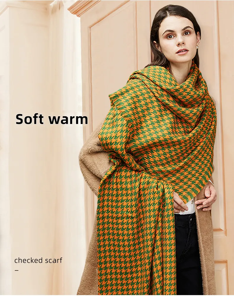 Women Girls Lady Fashion Swallow Gird Warm Winter Scarf Shawls